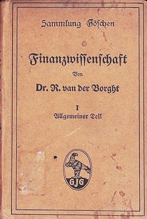 Bild des Verkufers fr Finanzwissenschaft. Sammlung Gschen; Bd. 148. zum Verkauf von Antiquariat Bookfarm
