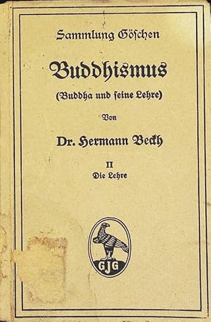 Imagen del vendedor de Buddhismus. Sammlung Gschen; Bd. 770. a la venta por Antiquariat Bookfarm