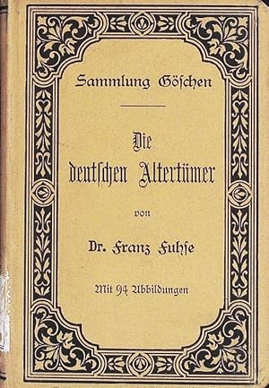 Immagine del venditore per Die deutschen Altertmer. Sammlung Gschen; Bd. 124. venduto da Antiquariat Bookfarm