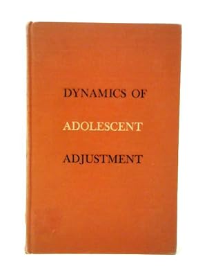 Imagen del vendedor de Dynamics of Adolescent Adjustment a la venta por World of Rare Books