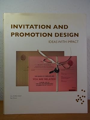 Bild des Verkufers fr Invitation and Promotion Design. Ideas with Impact zum Verkauf von Antiquariat Weber