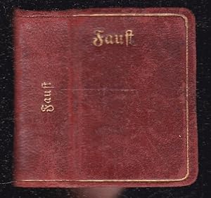 Faust. Eine Tragödie von Goethe (Minibuch der Liliput-Bibliothek)