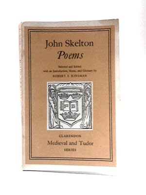 Bild des Verkufers fr Poems (Clarendon Medieval & Tudor Series) zum Verkauf von World of Rare Books