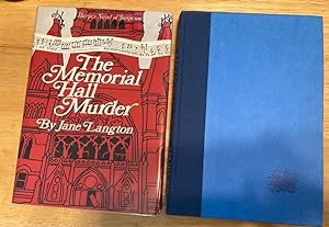 Imagen del vendedor de The Memorial Hall Murder (Homer Kelly) a la venta por Redux Books