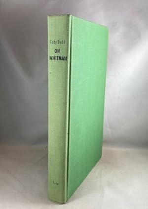 Seller image for On Whitman: The Best from American Literature for sale by Great Expectations Rare Books