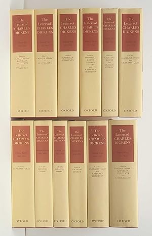 Bild des Verkufers fr Letters of Charles Dickens (British Academy 'Pilgrim Edition', 12 Vols.) zum Verkauf von Maynard & Bradley