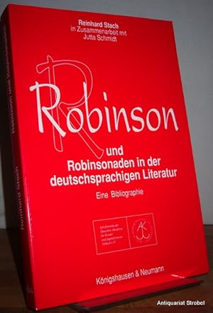 Immagine del venditore per Robinson und Robinsonaden in der deutschsprachigen Literatur. Eine Bibliographie. venduto da Antiquariat Christian Strobel (VDA/ILAB)