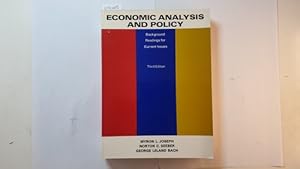 Bild des Verkufers fr Economic Analysis and Policy: Background Readings for Current Issues zum Verkauf von Gebrauchtbcherlogistik  H.J. Lauterbach