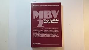 Bild des Verkufers fr Wirtschaftliche Messprobleme zum Verkauf von Gebrauchtbcherlogistik  H.J. Lauterbach