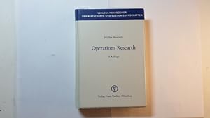 Bild des Verkufers fr Operations Research. Methoden und Modelle der Optimalplanung zum Verkauf von Gebrauchtbcherlogistik  H.J. Lauterbach