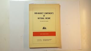 Seller image for Non-market components of national income for sale by Gebrauchtbcherlogistik  H.J. Lauterbach