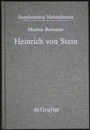 Bild des Verkufers fr Heinrich von Stein. zum Verkauf von Antiquariat Rainer Schlicht