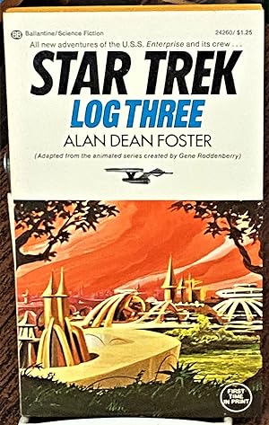 Imagen del vendedor de Star Trek Log Three a la venta por My Book Heaven