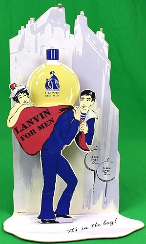 Seller image for Lanvin For Men Cologne 3-D Advert Sign for sale by The Cary Collection