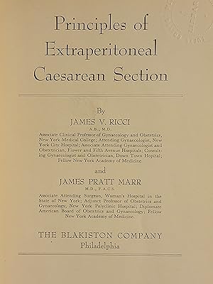 Principles of Extraperitoneal Caesarean Section