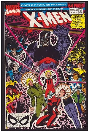 Bild des Verkufers fr The X-Men Annual #14. (Uncanny X-Men Annual #14) zum Verkauf von Parigi Books, Vintage and Rare