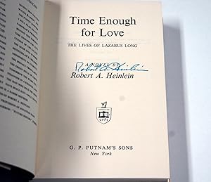 Image du vendeur pour Time Enough for Love (Signed) mis en vente par Preferred Books