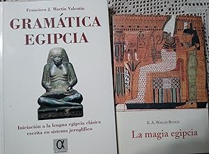 GRAMÁTICA EGIPCIA Iniciación a la lengua egipcia clásica escrita en sistema jeroglífico + LA MAGI...