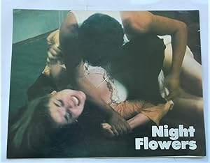 Seller image for Night Flowers (1979) Original Four-Page Promotional Promo Movie Theater Film Publicity Brochure (Starring Gabriel Walsh, Jose Perez, Sabra Jones, Henerson Forsythe) for sale by Bloomsbury Books