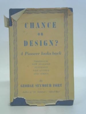 Seller image for Chance or Design?: a Pioneer Looks Back. for sale by World of Rare Books