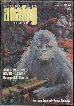 Imagen del vendedor de ANALOG Science Fiction/ Science Fact: July 1975 ("Doorways in the Sand") a la venta por Books from the Crypt