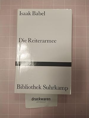 Seller image for Die Reiterarmee. Erzhlungen. [Bibliothek Suhrkamp, Bd. 1151]. for sale by Druckwaren Antiquariat