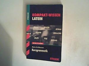 Bild des Verkufers fr STARK Kompakt-Wissen Latein - Kurzgrammatik zum Verkauf von ANTIQUARIAT FRDEBUCH Inh.Michael Simon