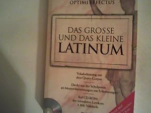 Bild des Verkufers fr Das grosse und das kleine Latinum, inklusive CD-ROM zum Verkauf von ANTIQUARIAT FRDEBUCH Inh.Michael Simon