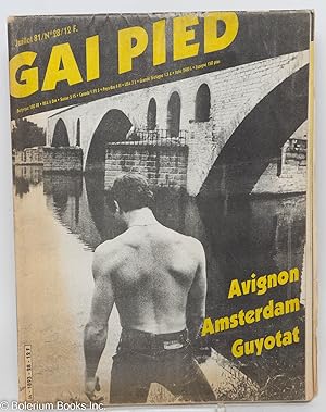 Gai pied no. 28 Juillet 1981: Avignon, Amsterdam, Guyotat