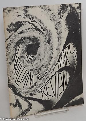Seller image for William & Mary Review: vol. 8, #2, Spring 1970 for sale by Bolerium Books Inc.