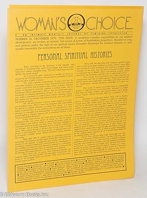Immagine del venditore per Woman's Choice: An intimate monthly journal of feminine expression; Vol. 14, December 1979 venduto da Bolerium Books Inc.