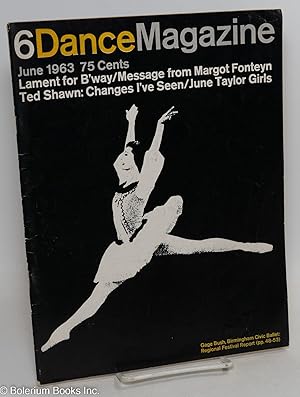 Seller image for Dance Magazine: vol. 37, #6, June 1963: Lament for Broadway: Message from Margot Fonteyn for sale by Bolerium Books Inc.