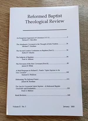 Seller image for Reformed Baptist Theological Review: Volume II No 1: January 2005 for sale by Peter & Rachel Reynolds