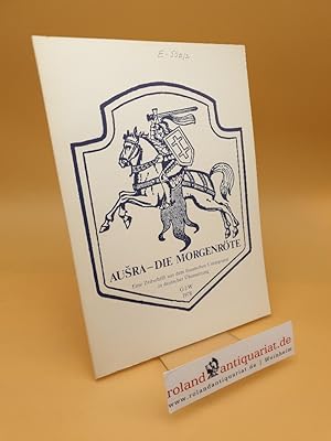 Seller image for Ausra - die Morgenrte ; eine Zeitschrift aus dem litauischen Untergrund in deutscher bersetzung for sale by Roland Antiquariat UG haftungsbeschrnkt