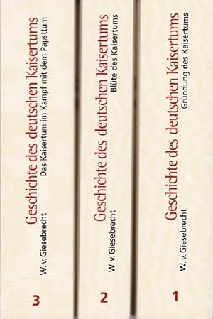 Bild des Verkufers fr ( 6 BNDE ) Geschichte des deutschen Kaisertums. 1. Grndung des Kaisertums. 2. Blte des Kaisertums. 3. Das Kaisertum im Kampf mit dem Papsttum. 4. Heinrich V bis Konrad III. 5. Die Zeit Kaiser Friedrich Barbarossas. 6. Friedrich Barbarossa und sein Ende. zum Verkauf von Fundus-Online GbR Borkert Schwarz Zerfa