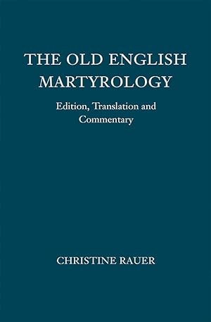 Image du vendeur pour The Old English Martyrology mis en vente par moluna