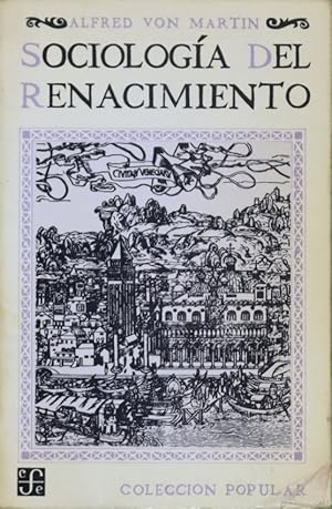 Seller image for Sociologa del renacimiento for sale by Librera Alonso Quijano