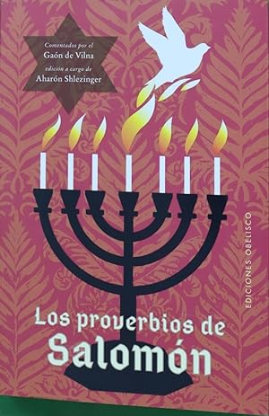 Immagine del venditore per Los proverbios de Salomn venduto da Librera Alonso Quijano