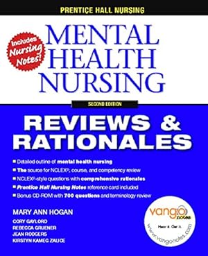 Bild des Verkufers fr Mental Health Nursing, 2nd (Prentice-Hall Nursing Reviews Rationales) zum Verkauf von Pieuler Store