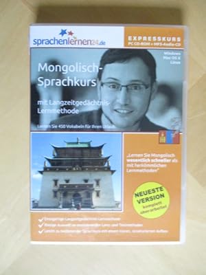 Seller image for Mongolisch-Sprachkurs mit Langzeitgedchtnis-Lernmethode. for sale by Brcke Schleswig-Holstein gGmbH