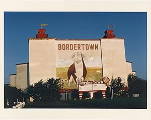 Archive of ten original oversize photographs of drive-in theaters, taken variously between 1977 a...