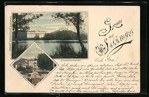 Imagen del vendedor de Ansichtskarte Salzburg, Schloss Leopoldskron, Hellbrunn a la venta por Bartko-Reher