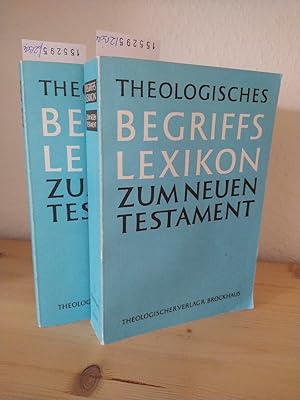 Seller image for Theologisches Begriffslexikon zum Neuen Testament herausgegeben von Lothar Coenen, Erich Beyreuther und Hans Bietenhard. 2 Bnde. - Studien-Ausgabe. - Band 1: Abraham-Israel. - Band 2: Jerusalem-Zweifel. for sale by Antiquariat Kretzer