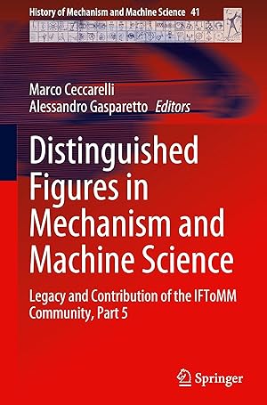 Seller image for Distinguished Figures in Mechanism and Machine Science for sale by moluna