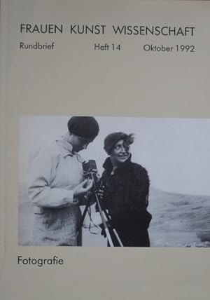 Image du vendeur pour Frauen. Kunst. Wissenschaft. Rundbrief. Heft 14. Oktober 1992. Fotografie. mis en vente par Antiquariat Bernd Preler