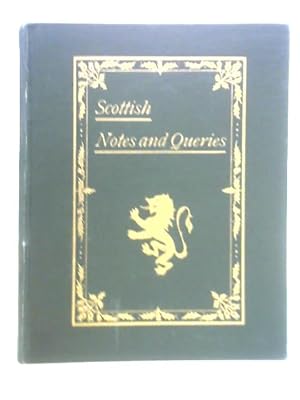 Bild des Verkufers fr Scottish Notes and Queries: Third Series Volume IV zum Verkauf von World of Rare Books