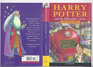 Imagen del vendedor de Harry Potter and the Philosopher's Stone ( AKA: Sorcerer's Stone ) --book 1 of the Series -by J K Rowling ( Volume One )( 57th Printing of the UK Edition ) a la venta por Leonard Shoup