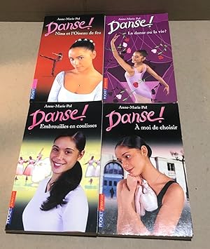 Bild des Verkufers fr 1 lot de 4 livres danse ! / nina et l'oiseau de feu- la danse ou la vie -embrouilles en coulisses - moi de choisir zum Verkauf von librairie philippe arnaiz