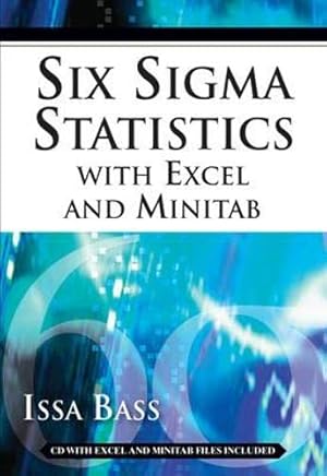 Imagen del vendedor de Six Sigma Statistics with EXCEL and MINITAB a la venta por Pieuler Store