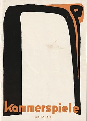 Bild des Verkufers fr Programmheft Slawomir Mrozek TANGO Spielzeit 1968 / 69 zum Verkauf von Programmhefte24 Schauspiel und Musiktheater der letzten 150 Jahre